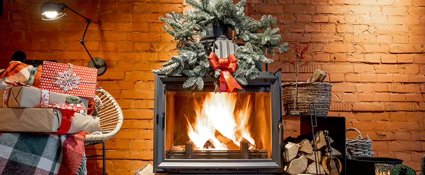 Travis Industries Linear Gas Fireplace Installation in Flowing Wells, Arizona