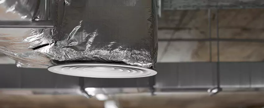 Signs of Dust Accumulation in Vents in Flowing Wells, AZ